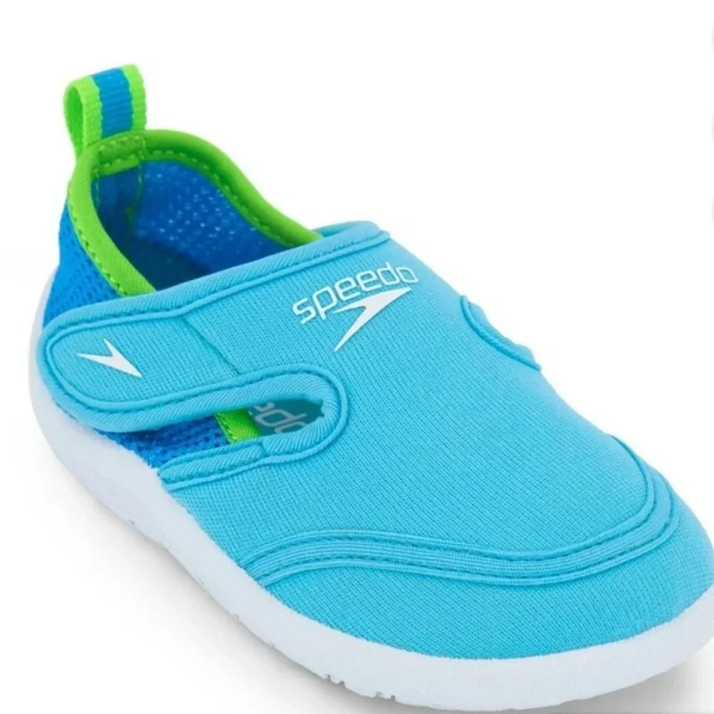 Speedo Kids Water Shoes - Aqua and Lime
